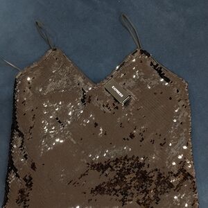 Express Sequin Cami Top